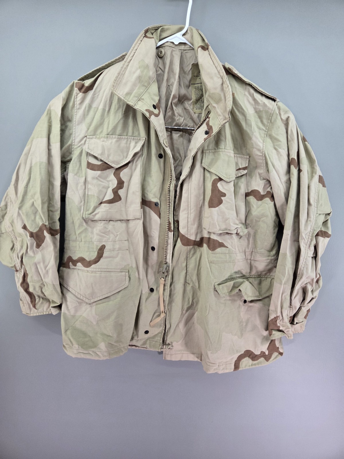USAF Desert Camo Cold Weather Jacket 8415-01-325-6449 L  Large Regular