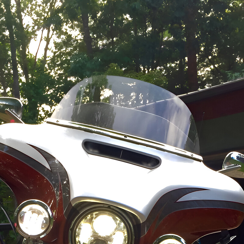 Clear Windshield Windscreen Fit For Harley Electra Glide Ultra Classic 2014-2024