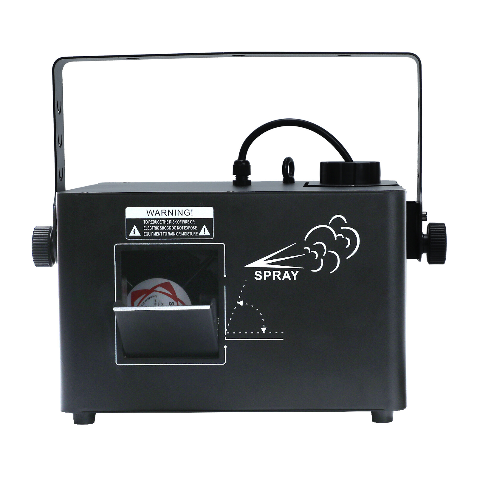 DMX 1500W Low Profile Hazer Haze Smoke Fog Machine Theater DJ Stage Effect & RC