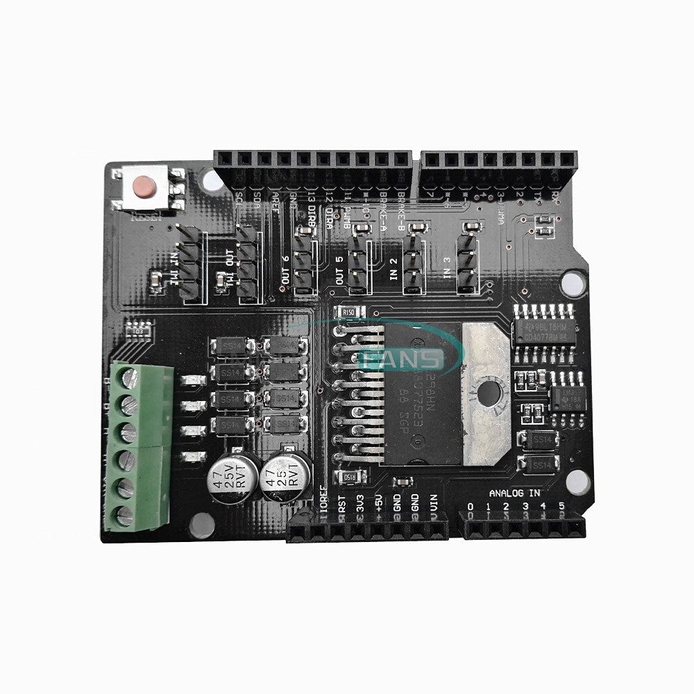 For Arduino 2A H-Bridge Dual Channel DC Motor Driver Module L298NH Than L298P