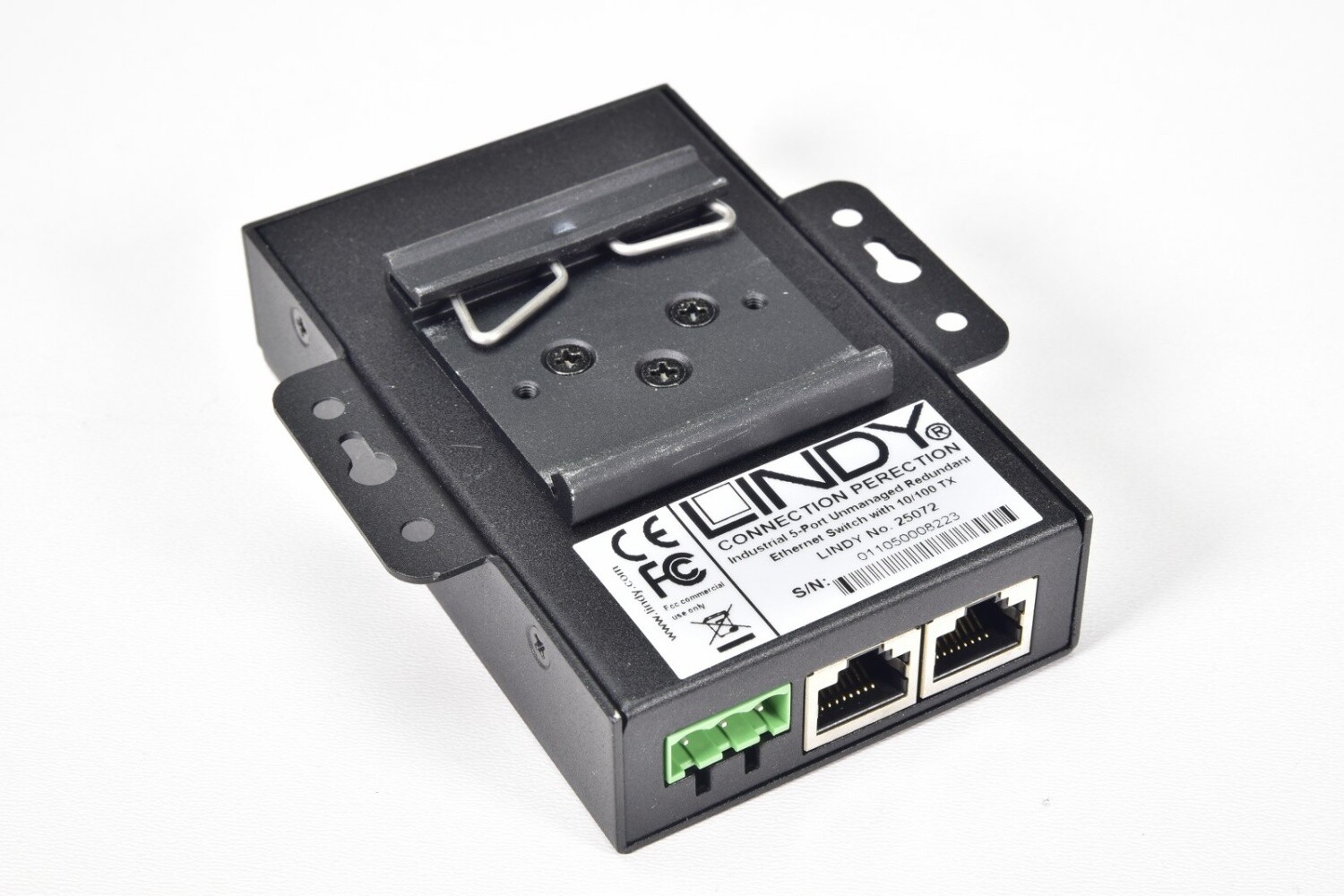 LINDY 25072, Industrial Switch 5 Port