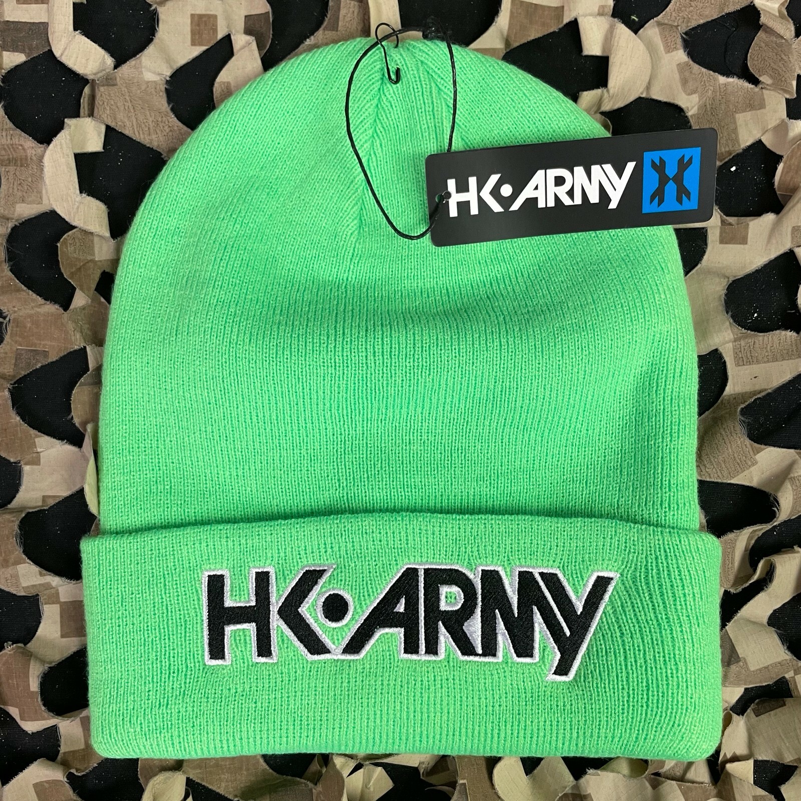 NEW HK Army Beanie - Lime