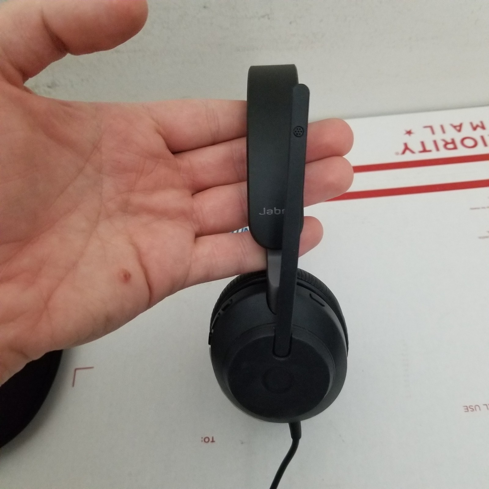 Jabra Evolve2 40 HSC130 USB-C Wired Headset Black with Case