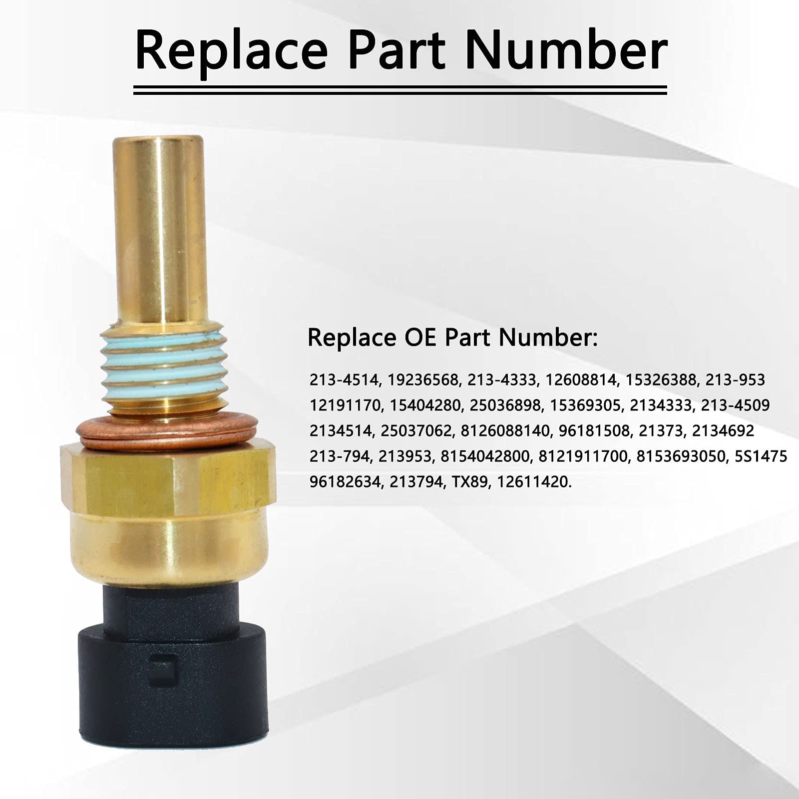 KEJSTED Coolant Temp Sensor ECT Chevy GMC