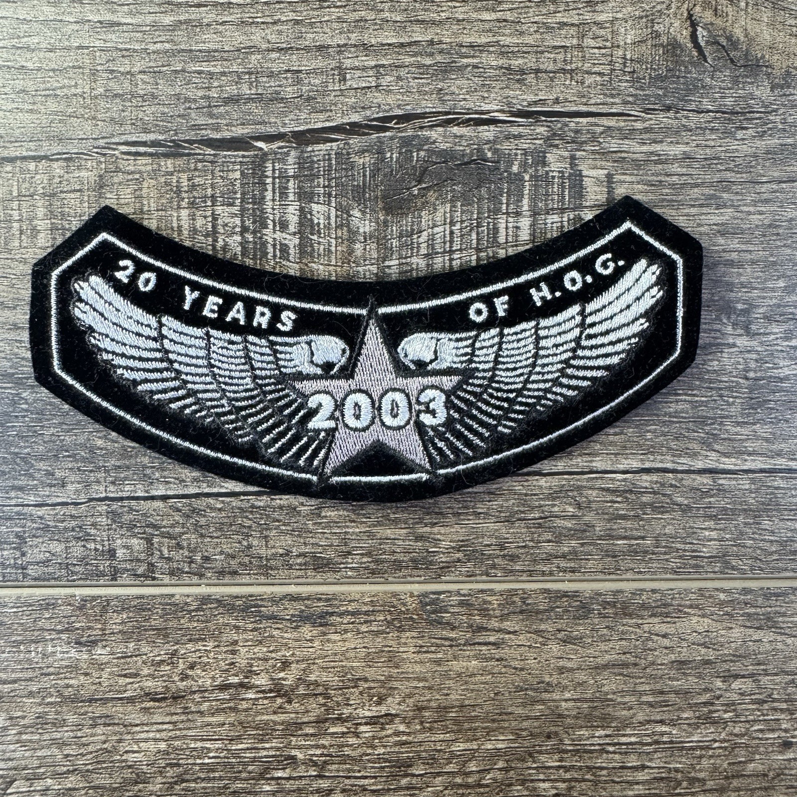 HARLEY DAVIDSON OWNERS GROUP HOG 2003 VEST JACKET PATCH