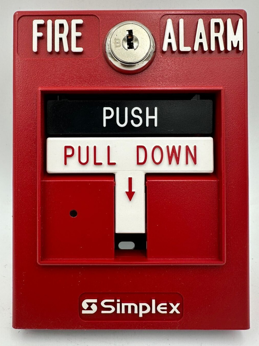 SIMPLEX 4099-9006 PULL STATION WITH KEY P/N:06501211
