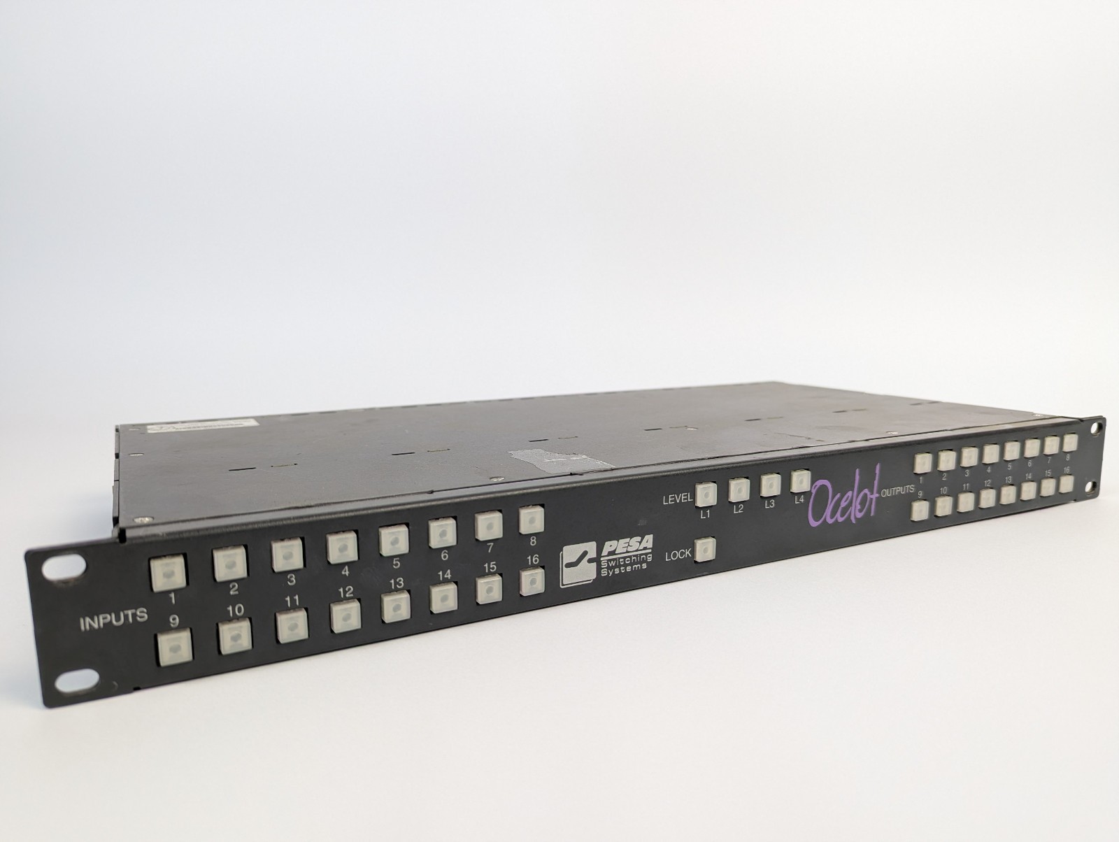 PESA Switching Systems OCELOT Mainframe Assembly  Broadcast Router – Untested