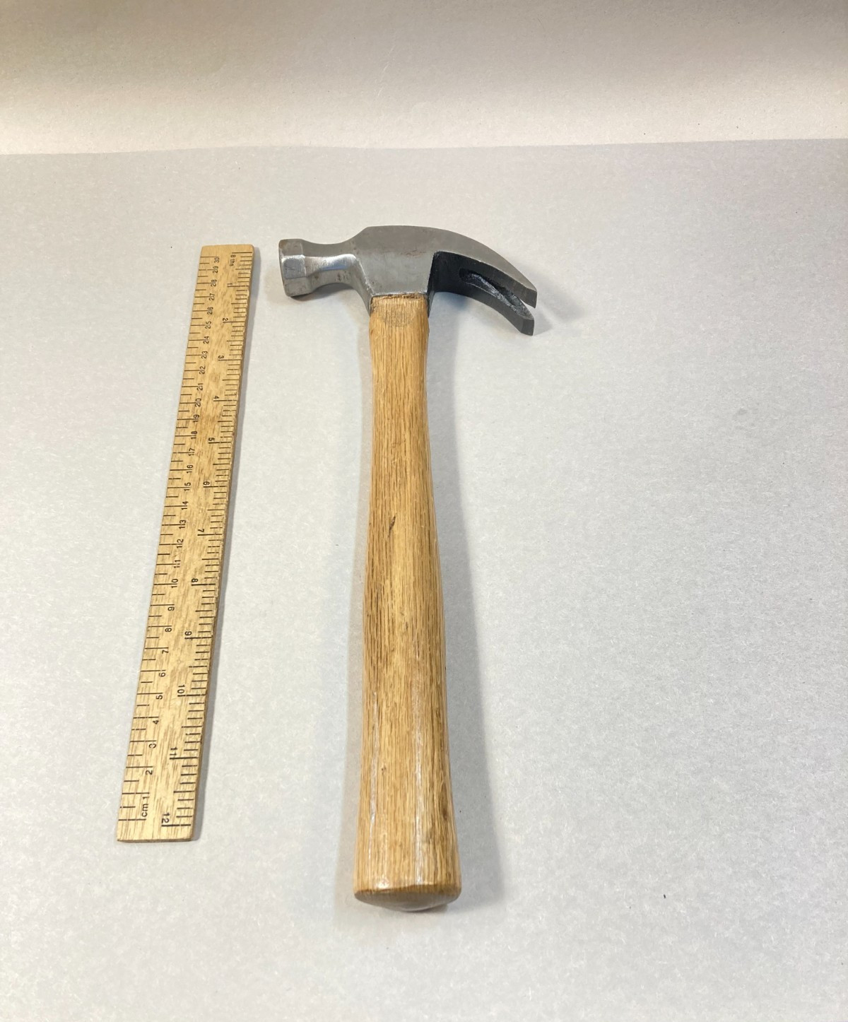 Claw Hammer Octagon Round Head Nail Claw 13" Wood Handle 23oz.