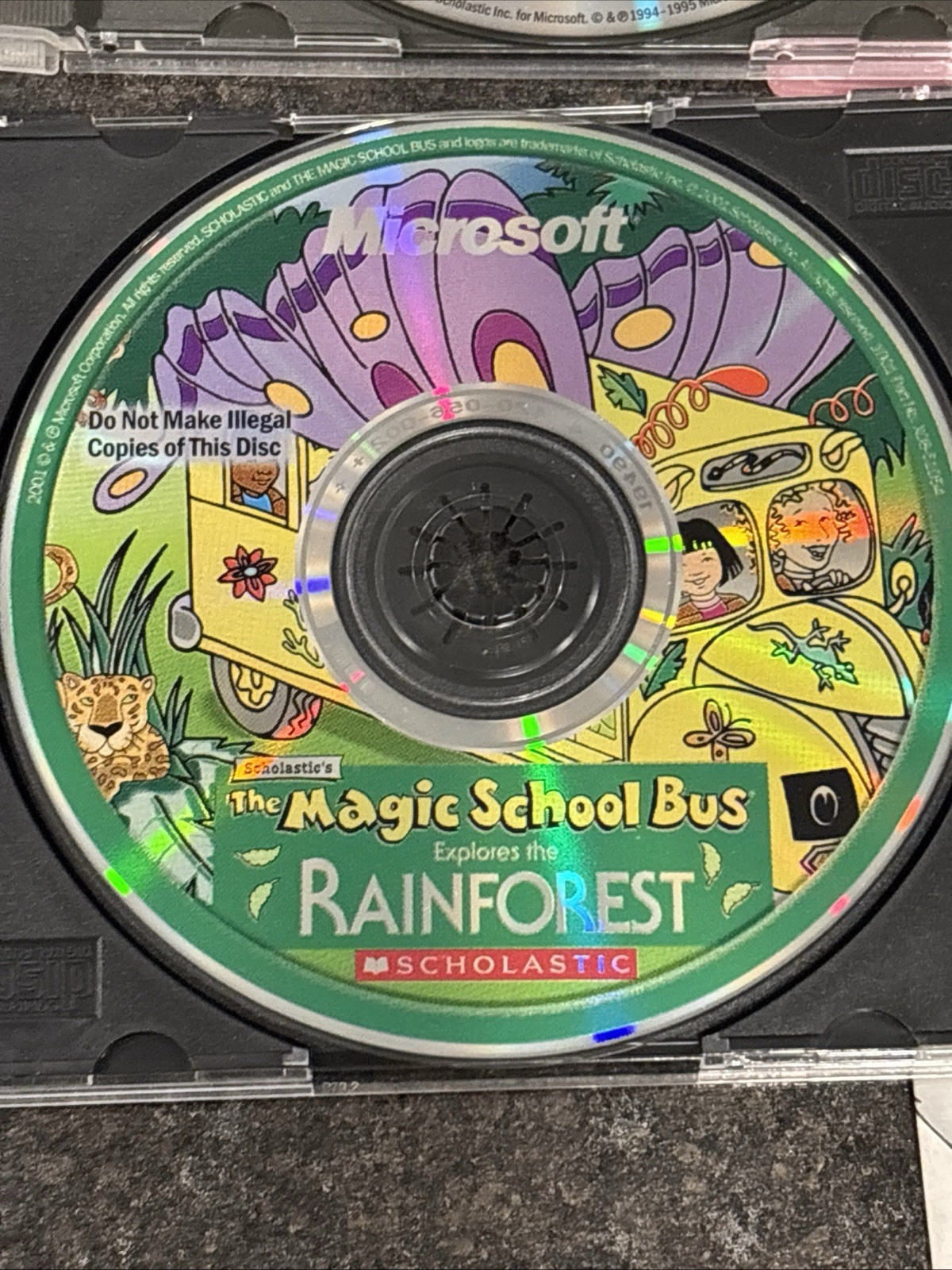 Magic School Bus CD-ROM Collection (6 CDs) Microsoft Fast Free Shipping🔥