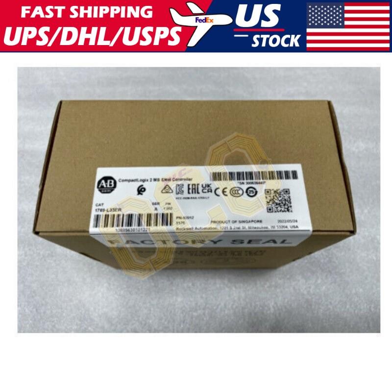 AB 1769-L33ER / A CompactLogix 2MB Enet Controller 1769L33ER New Factory Sealed