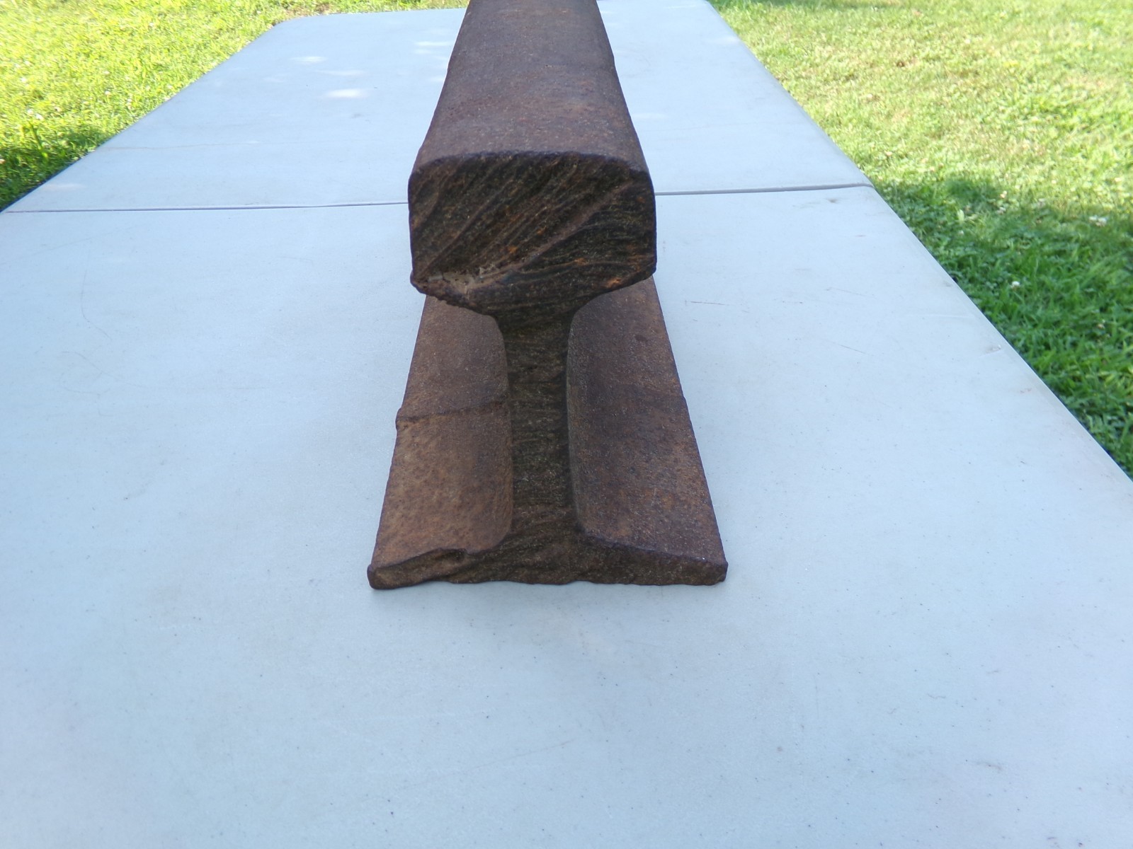 12" Railroad Train Track Anvil Blacksmith Tool 47Lbs