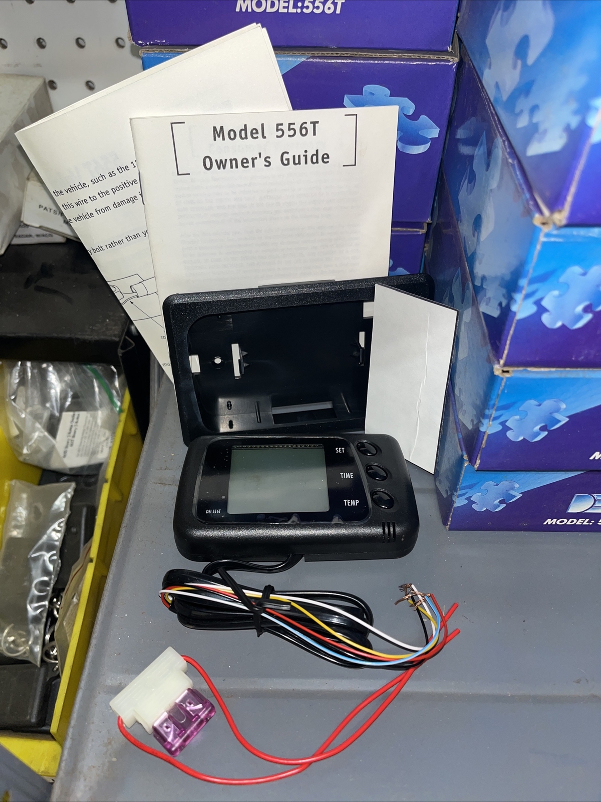 DEI 556T  Digital Time/ Temperature Remote Start Controller