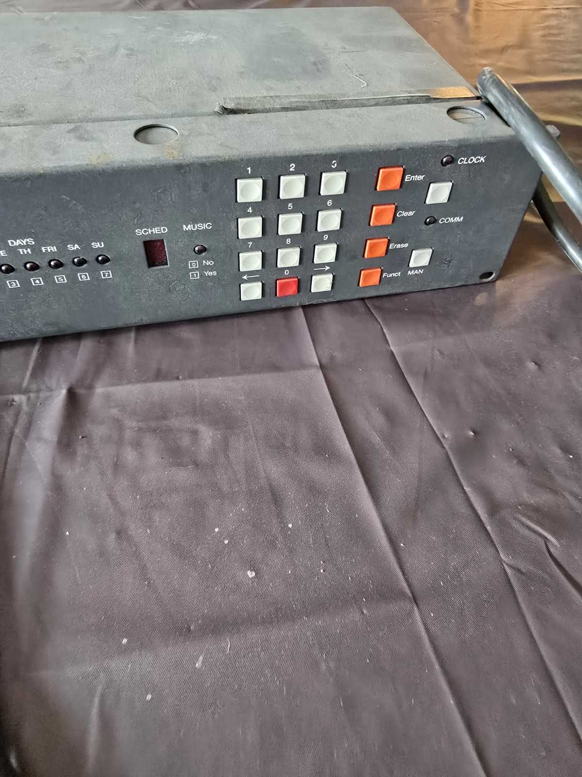 Rauland 2524 Master Clock Intercom Control System Bb4