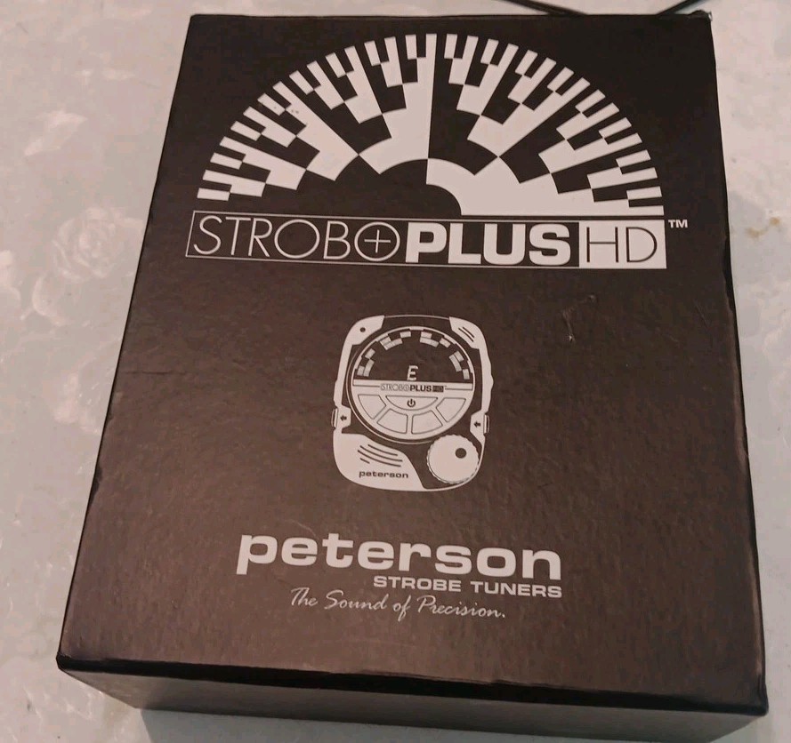Peterson StroboPlus HD SP-1 Handheld Strobe Tuner In Box Works
