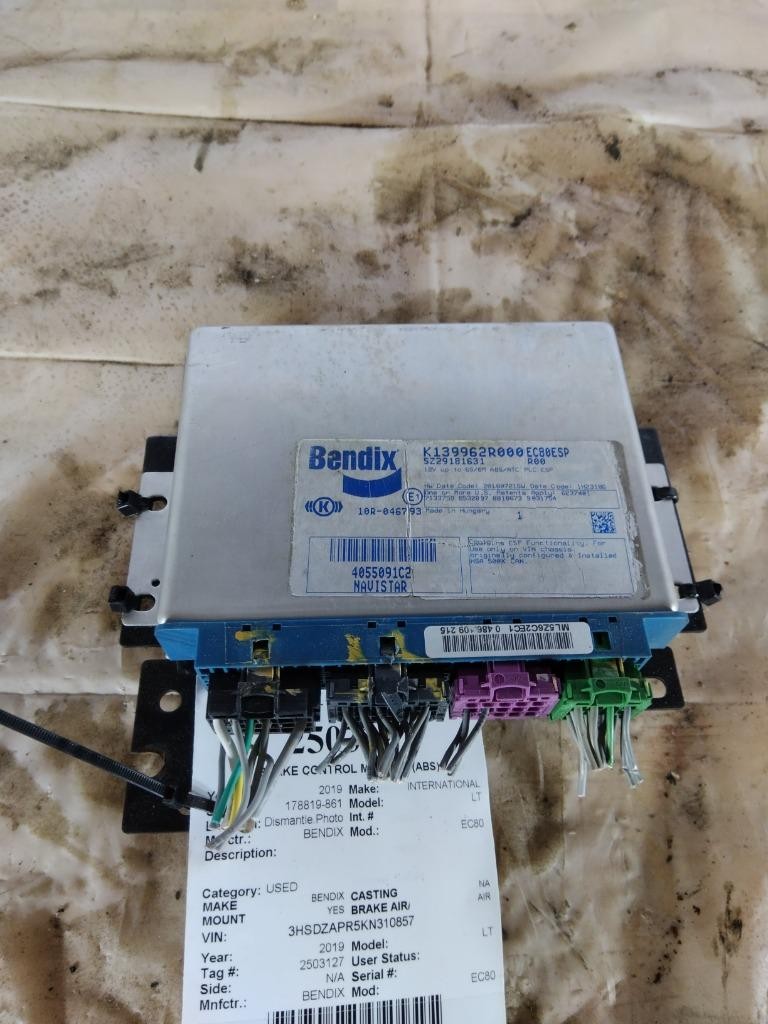 Replaces K139962R000 2019 BENDIX EC80 BRAKE CONTROL MODULE  (ABS) ,  GA