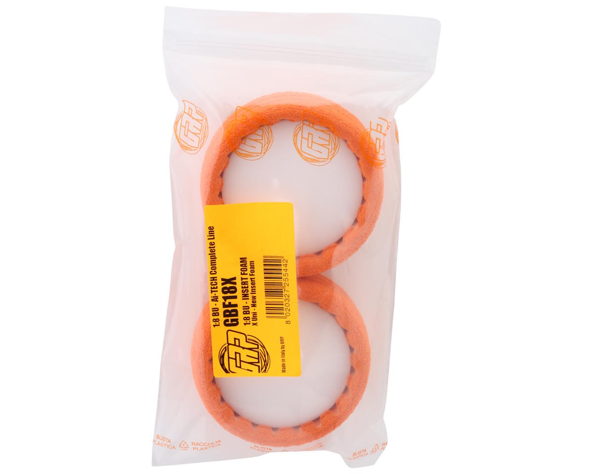 GRP Tires X-Uni 1/8 Buggy Closed Cell Foam Inserts (2) [GRPGBF18X]