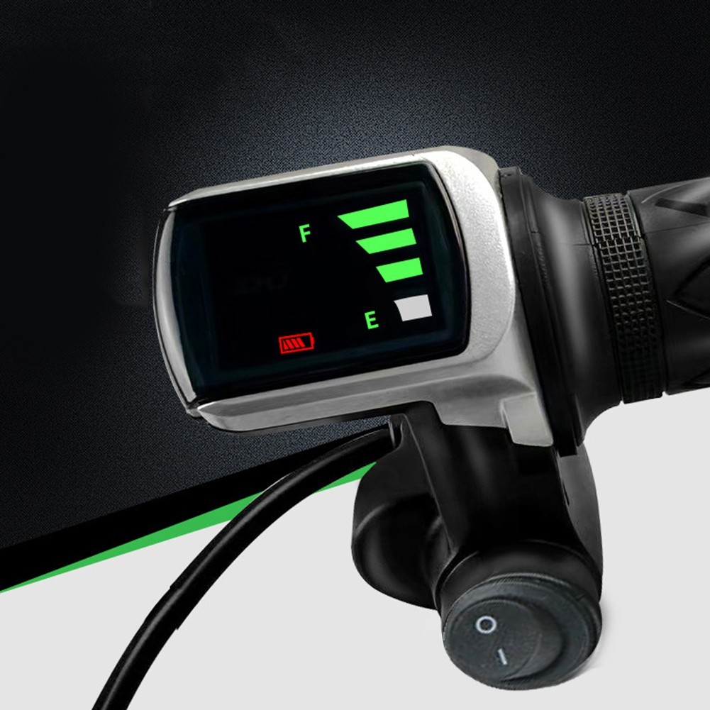 Electric Scooter Throttle 6 Pin Interface With Power Off Switch For E Bikes