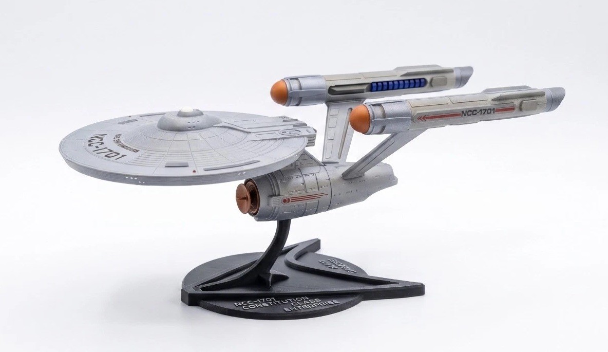 Star Trek USS Enterprise NCC-1701 18" 3D Printed Constitution Class Model Stand
