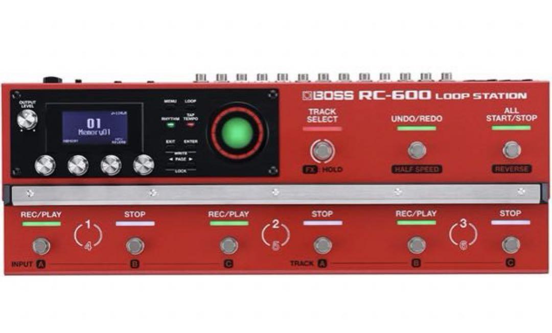 BOSS RC-600 Loop Station Looper Sequencer Electric Guitar Effect Pedal