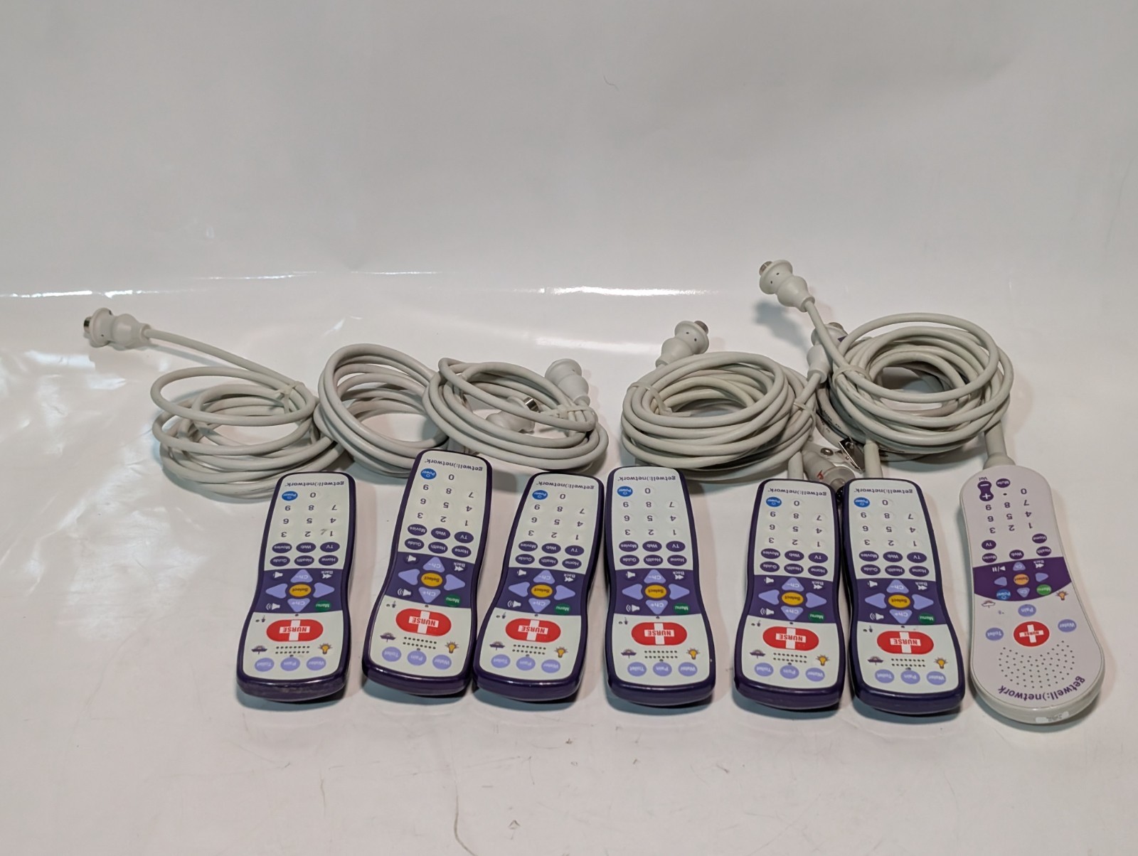 7 Asstd Patient Remotes/Nurse Calls/Pillow Speakers by Curbell, Getwell, More