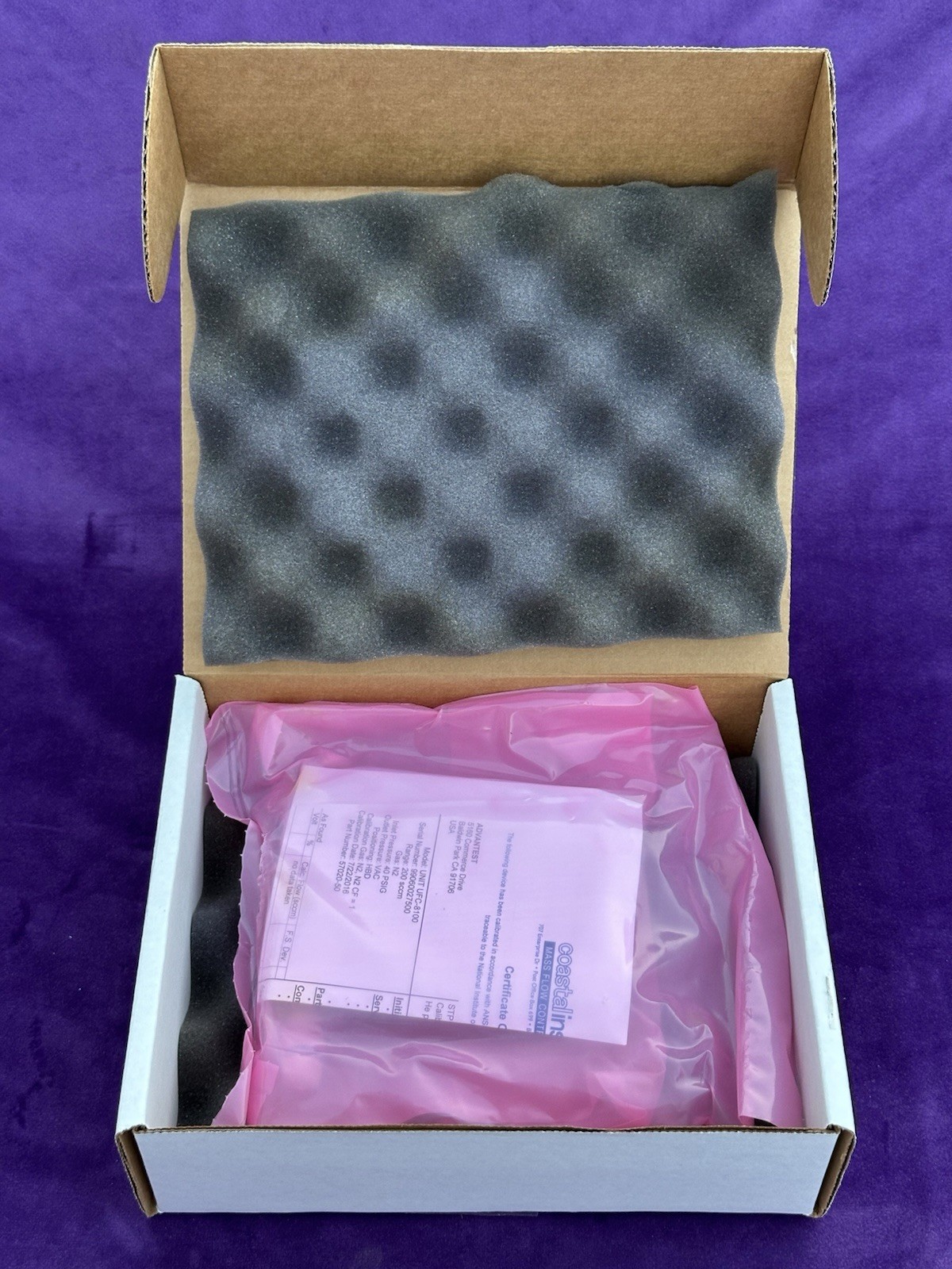 NEW Unit Instruments UFC-8100 Mass Flow Controller 57020-50