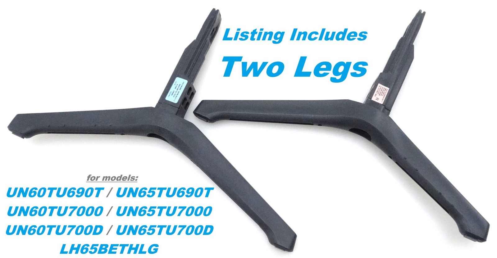 Samsung UN65TU7000 UN60TU7000 TV Stand Legs BN96-50857/BN96-50858