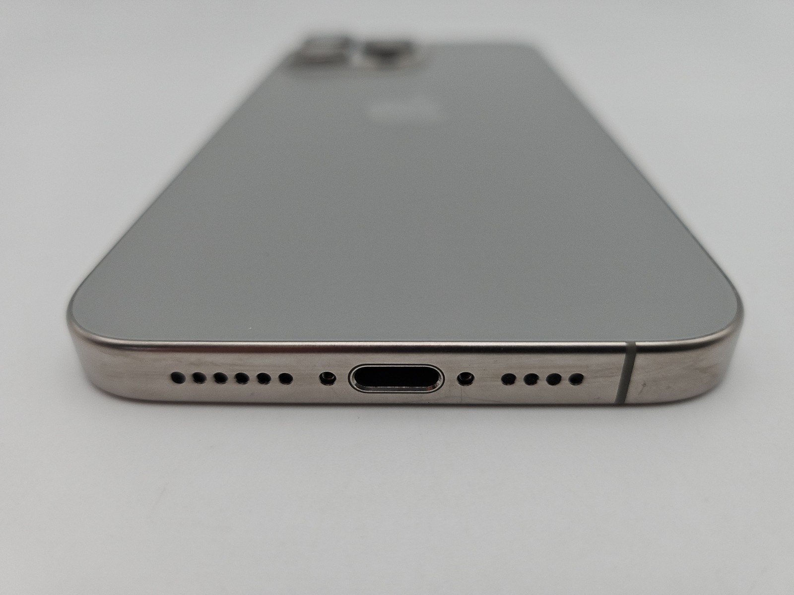 Apple iPhone 15 Pro Max Backhousing Used Replacement Part OEM -Natural Titanium