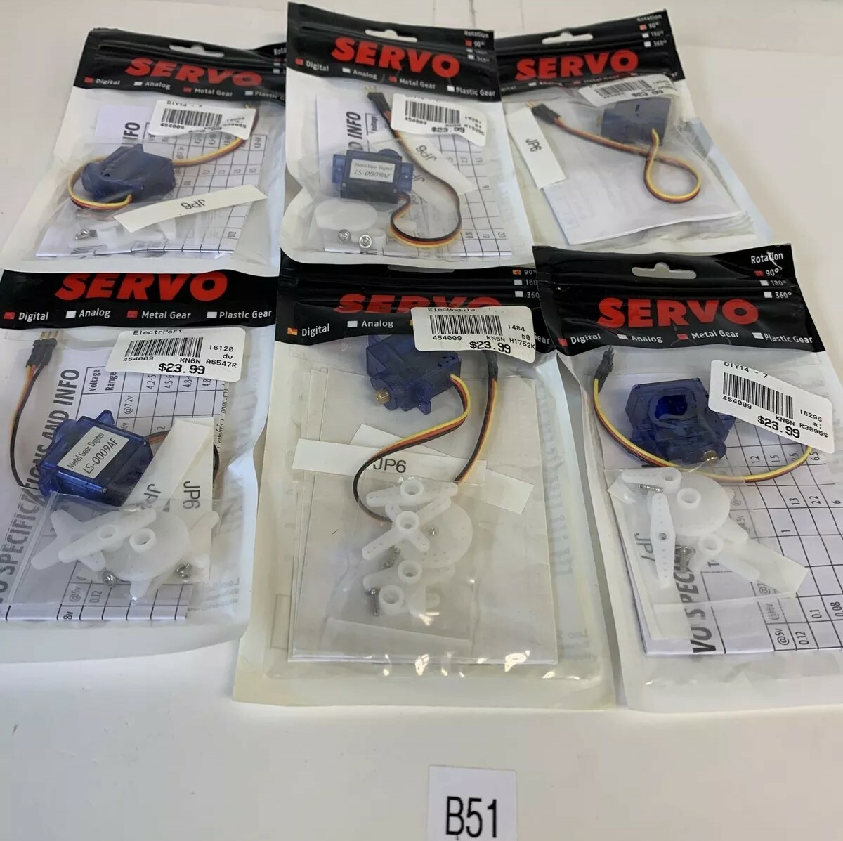 SERVO LS-009AF  New In Sealed Factory Packaging (Lot Of 6) Fast Shipping!