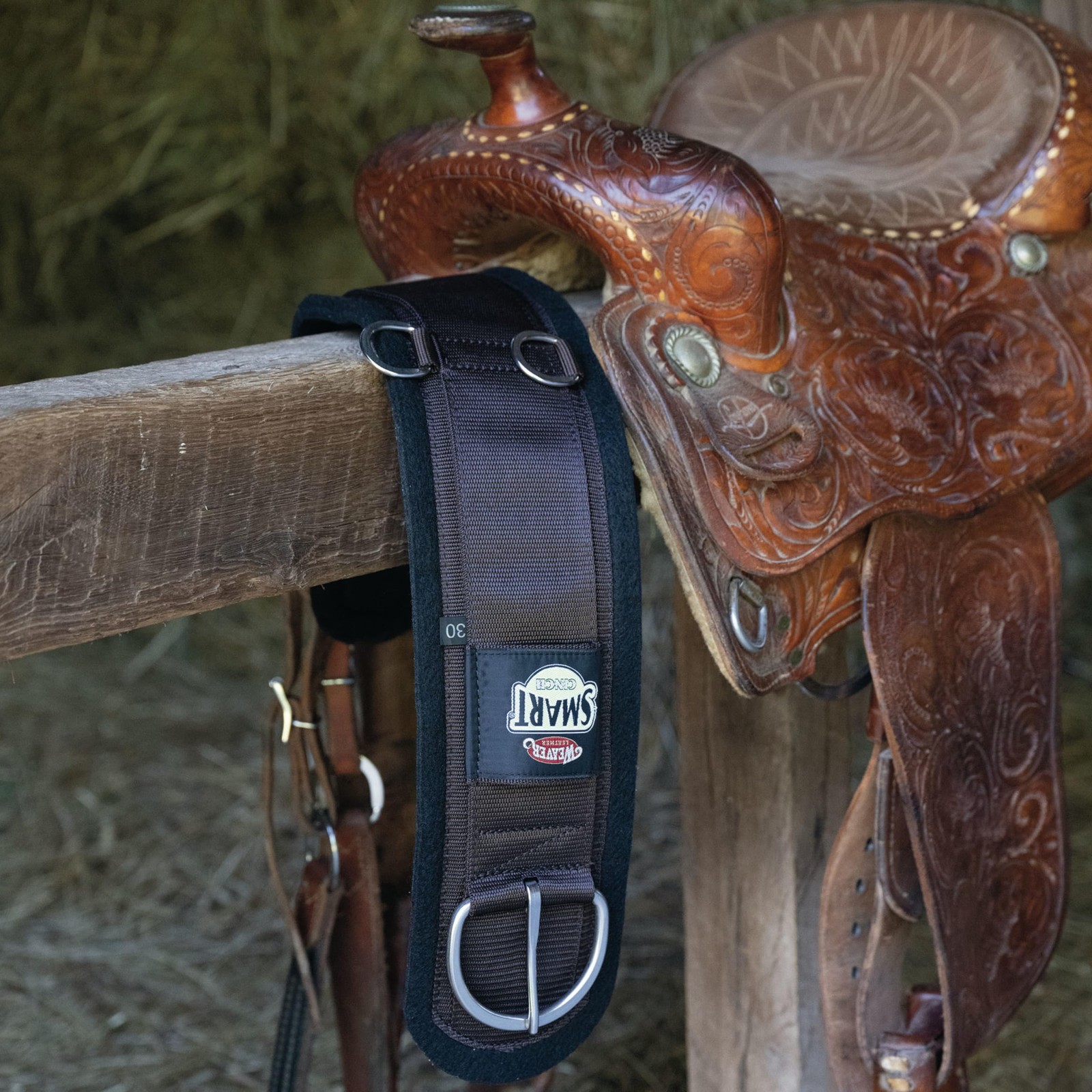 Weaver Leather Equine Felt Lined Smart Cinch
