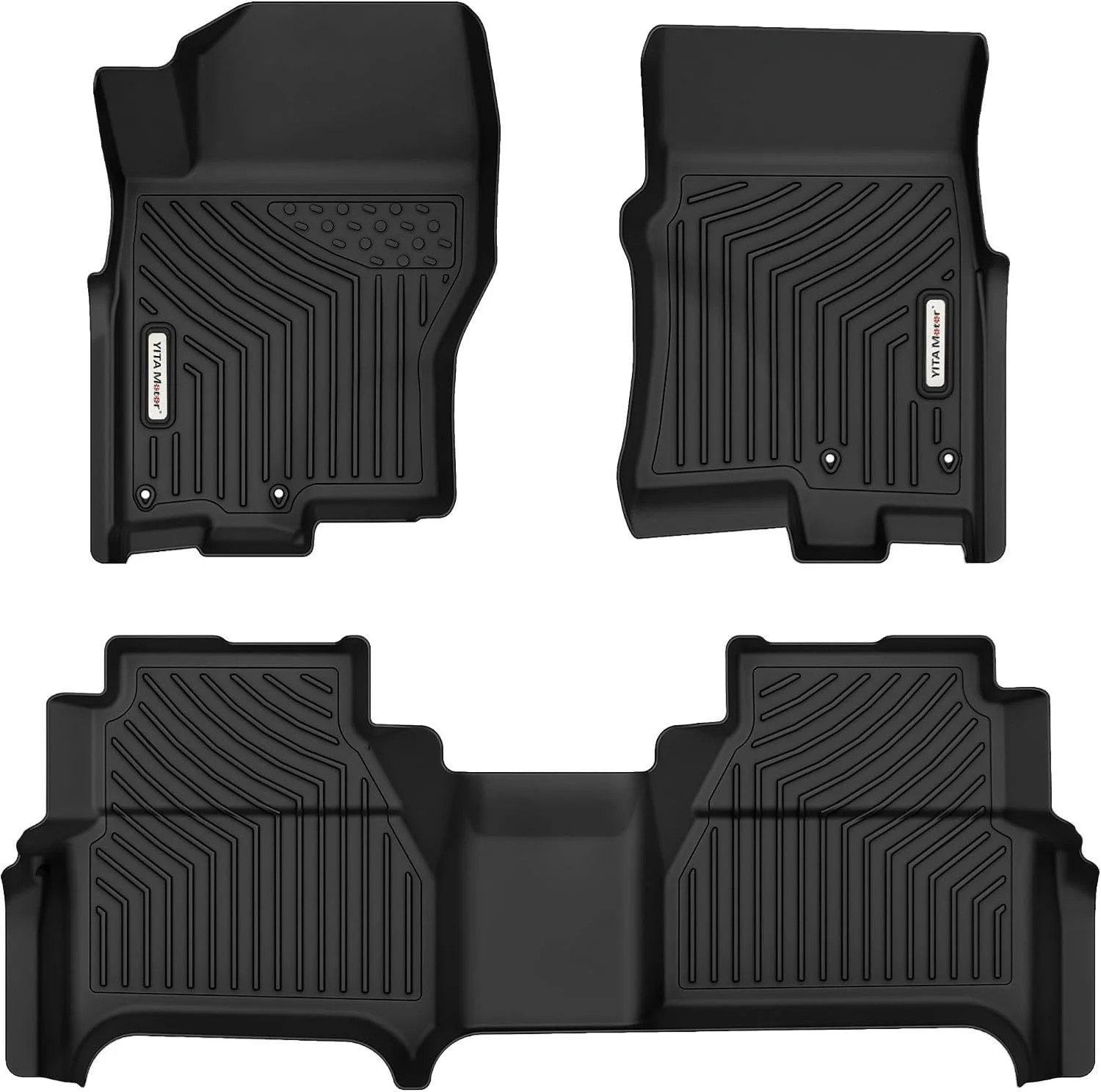 Floor Mats Fit for 2022-2027 Nissan Frontier Crew Cab | Custom Fit Frontier Car