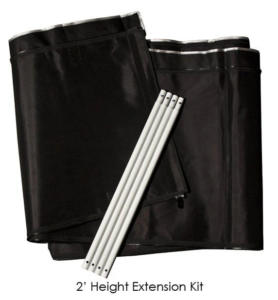 Gorilla Grow Tent 2FT Height Extension Kit - 3' x 3' 3' x 3' Indoor