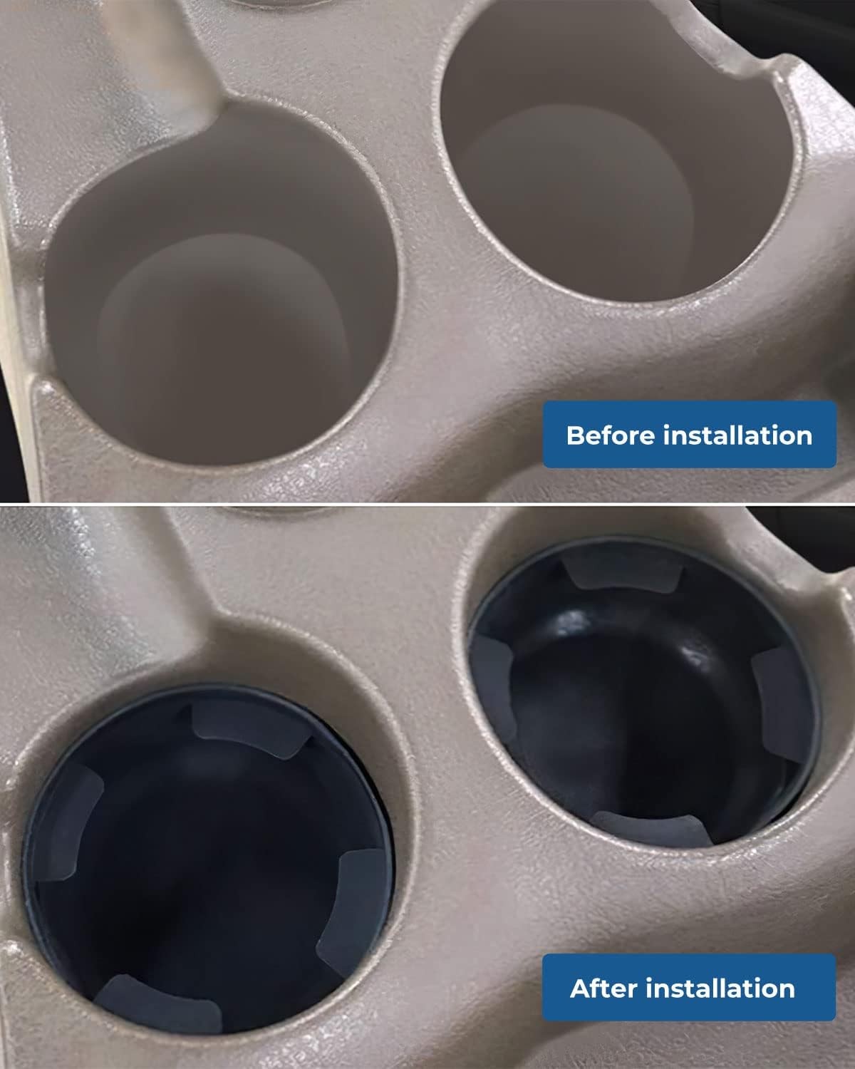 Cup Holder Insert 3.7" Compatible with Trailblazer 2002-2009
