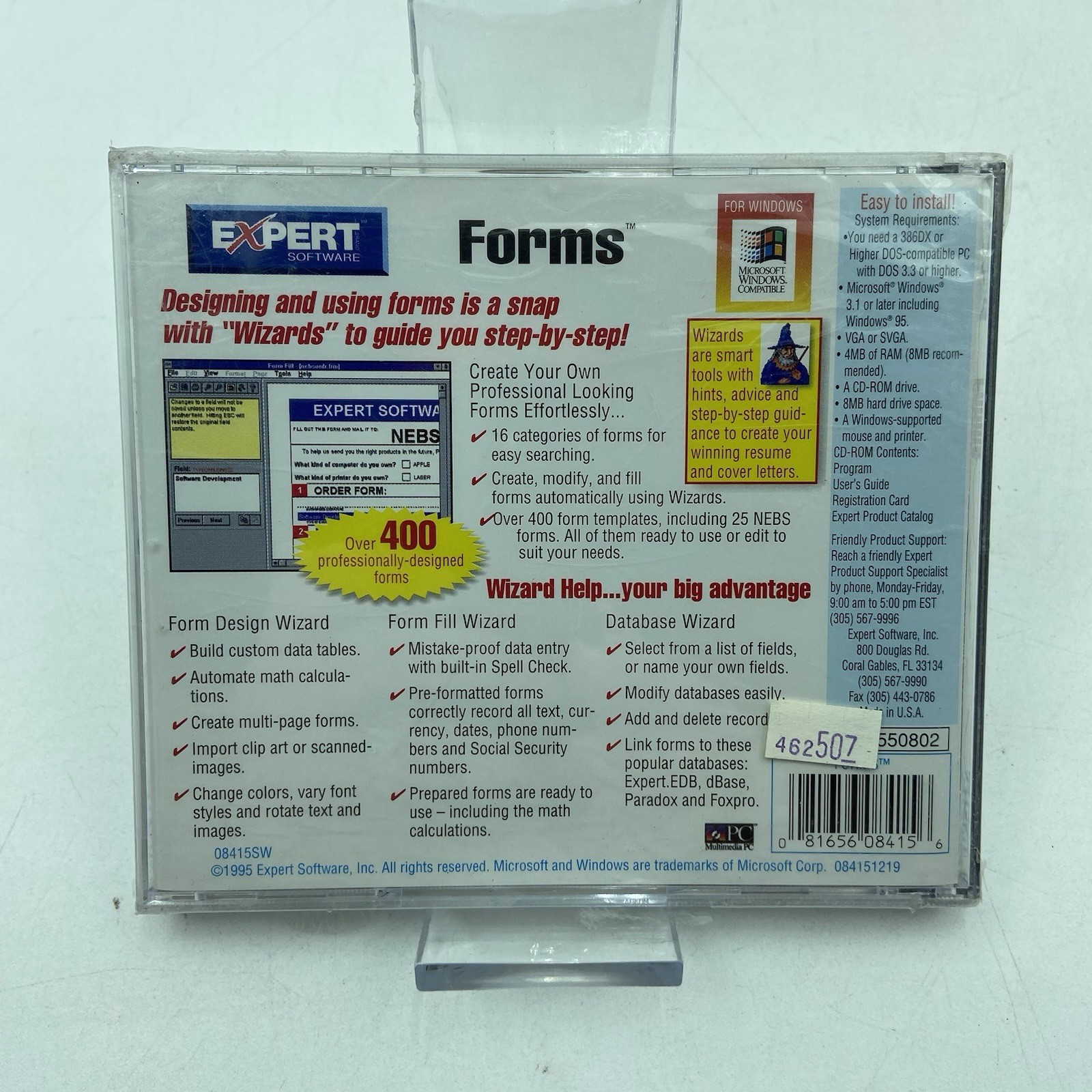Expert Forms PC Software Create