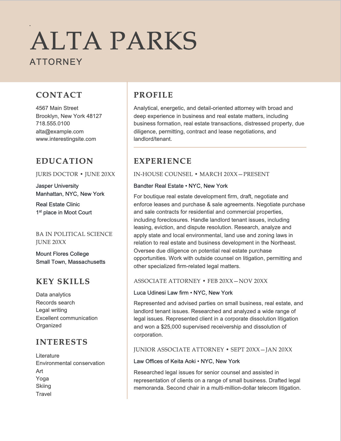 Complete Job application bundle | CV + Cover Letter + 3 Resume Versions.