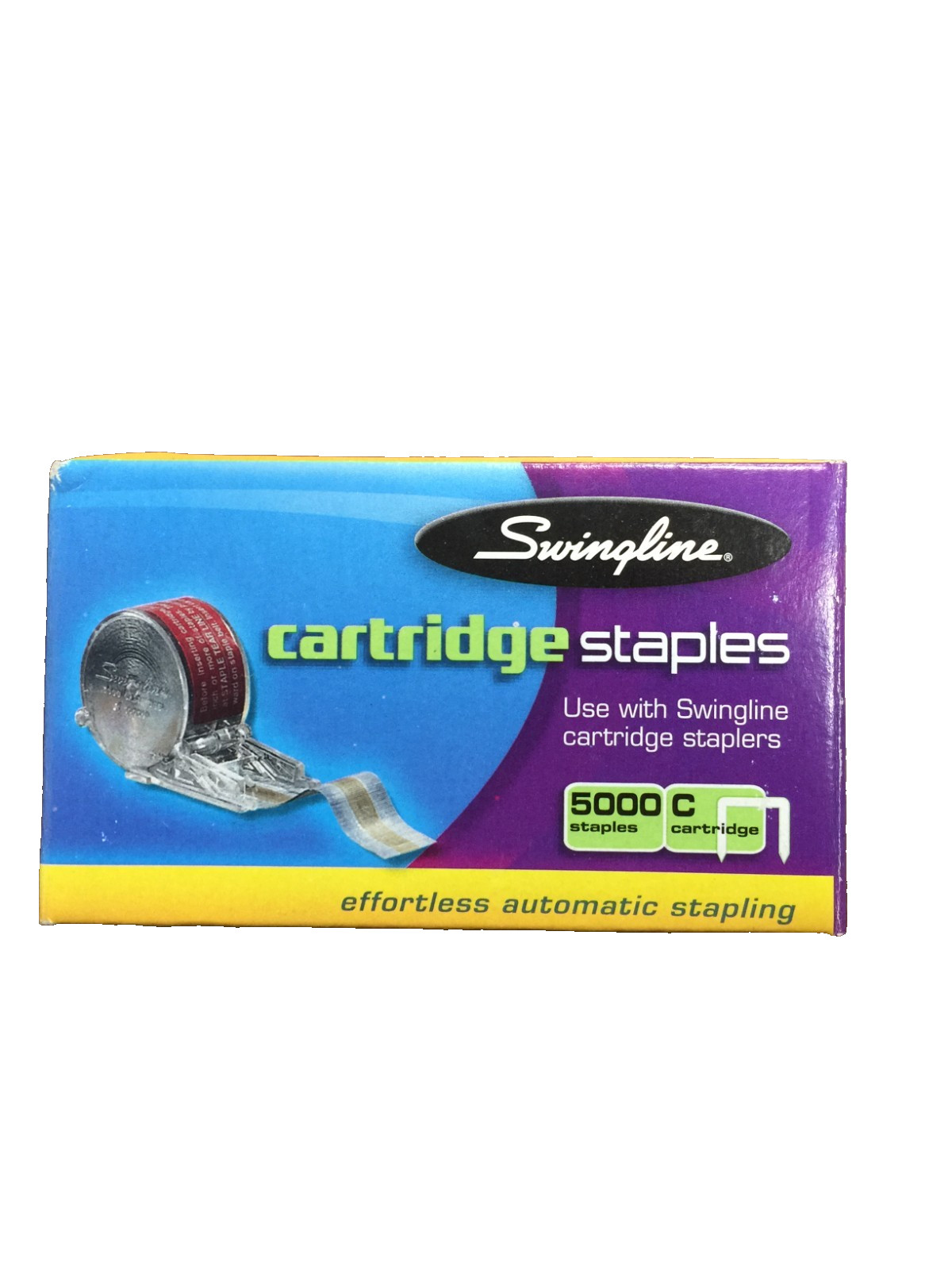 Swingline Premium Staple Cartridge, 5000 Staples/Cartridge 50050