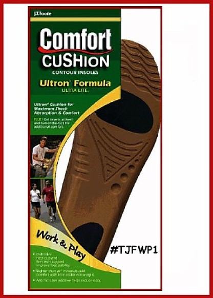 Men's size #12 ~ Work & Play INSOLES ~ Sport Shoe Ultron Formula insole