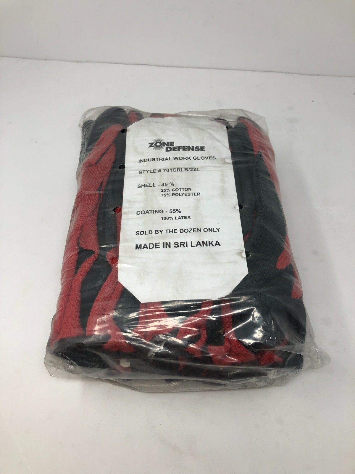 West Chester Zone Defense 2XL Industrial Work Gloves 12 PRs