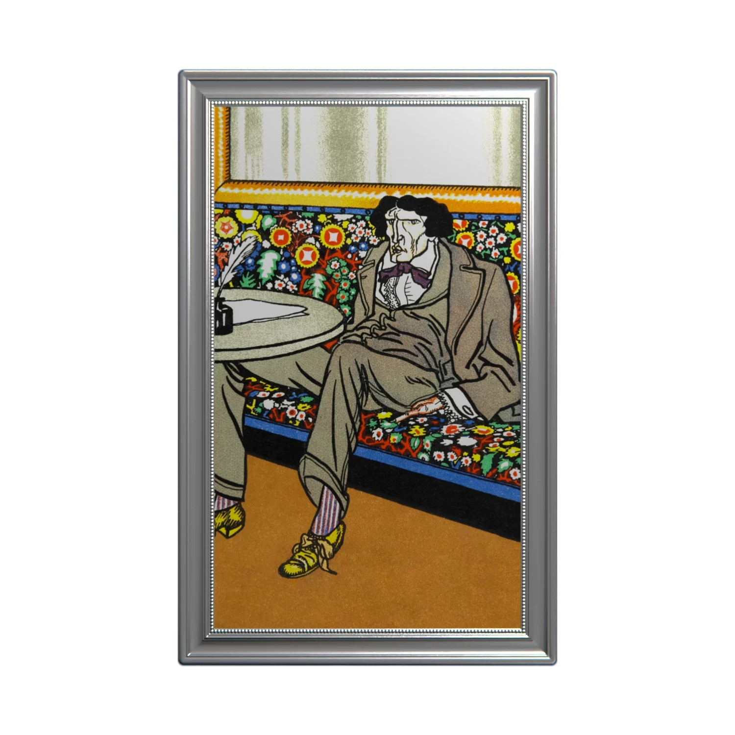 1 Dollar Silver Coin "Thoughts Between The Pattern" Oscar Wilde Celebration LTD