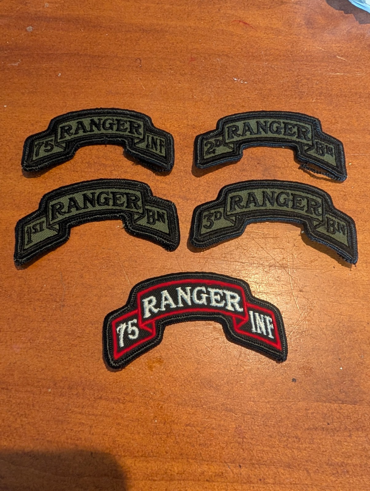 Group Of Original Vietnam War Tabs