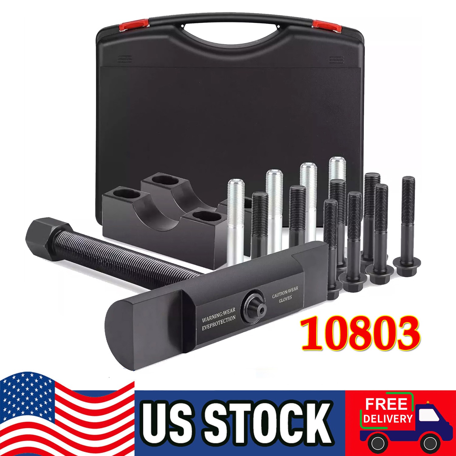 10803 Heavy-Duty Yoke Puller Semi Truck Yoke Remover Tool For Class 6-8 Trucks