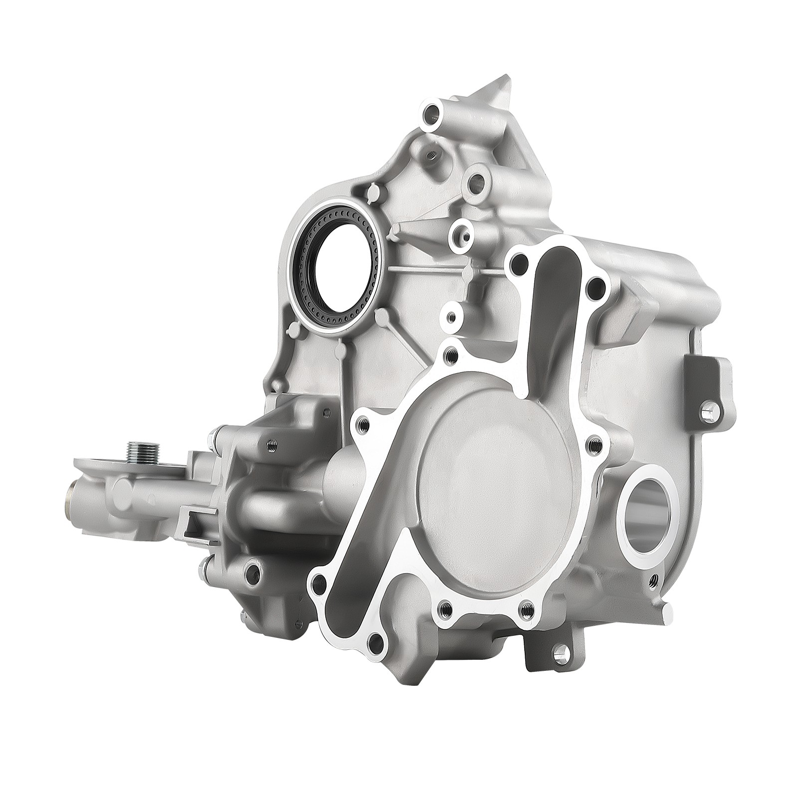 Front Engine Timing Cover w/ Oil Pump for Ford F150 1997-2003 2005