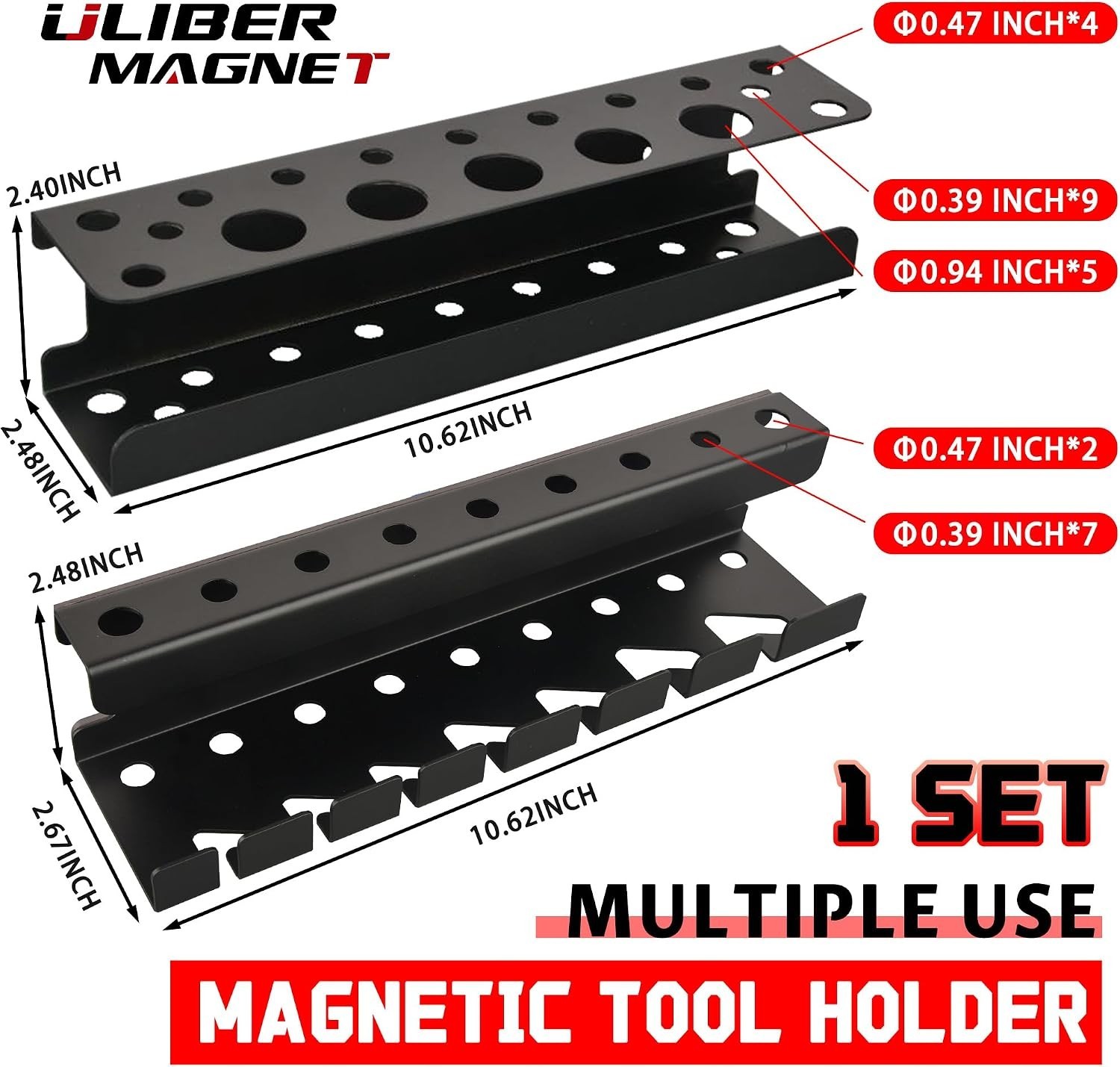 Versatile Magnetic Tool Holders – Securely Store Your Tools with Ease and Style