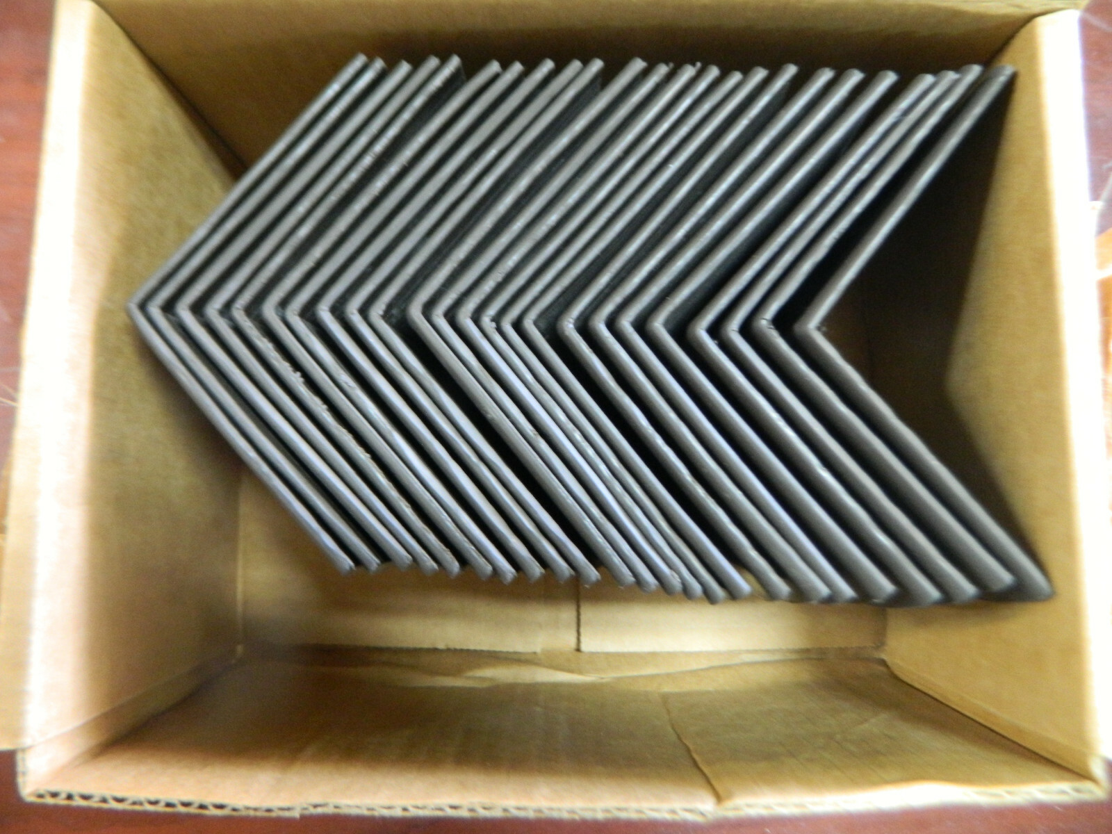 Allstate 4" Cove Outside Rubber Wall Base Corner #32 Color 25 Pieces