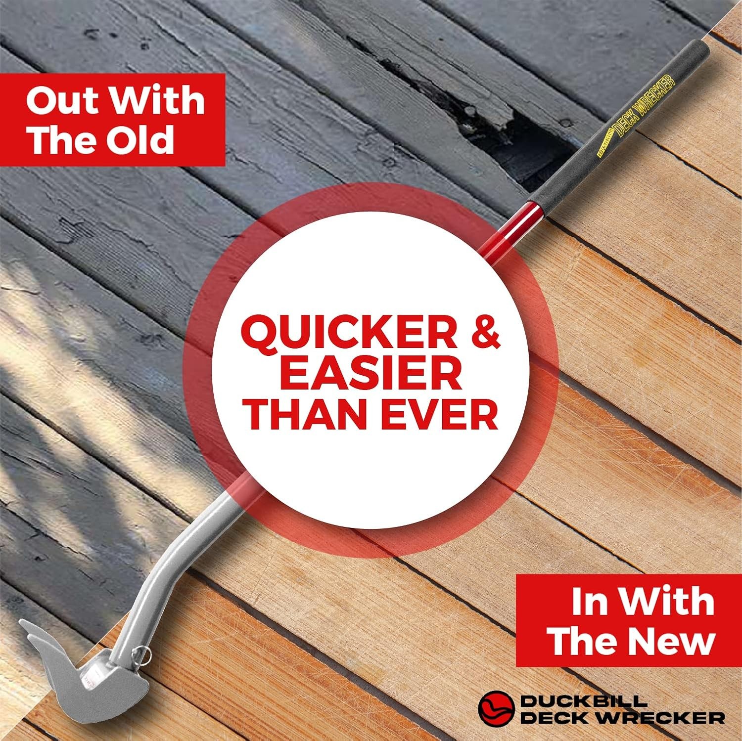 The Original Deck Wrecker Deck Board Removal Tool.