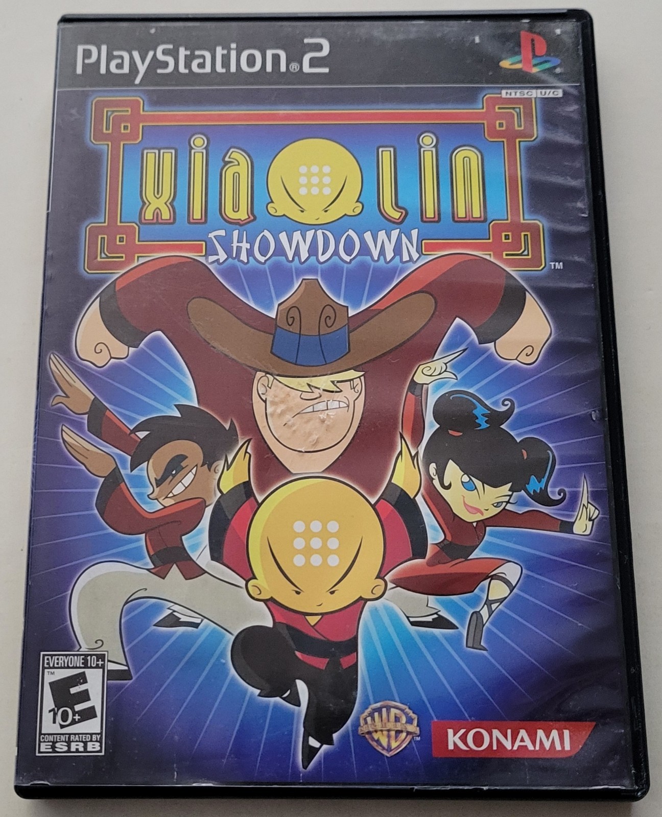 CASE ONLY - Xiaolin Showdown (Sony PlayStation 2, 2006) Acceptable Cond! Konami