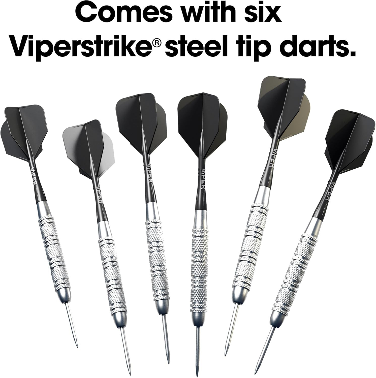by GLD Products Shot King Regulation Bristle Steel Tip Dartboard Set with Bullse