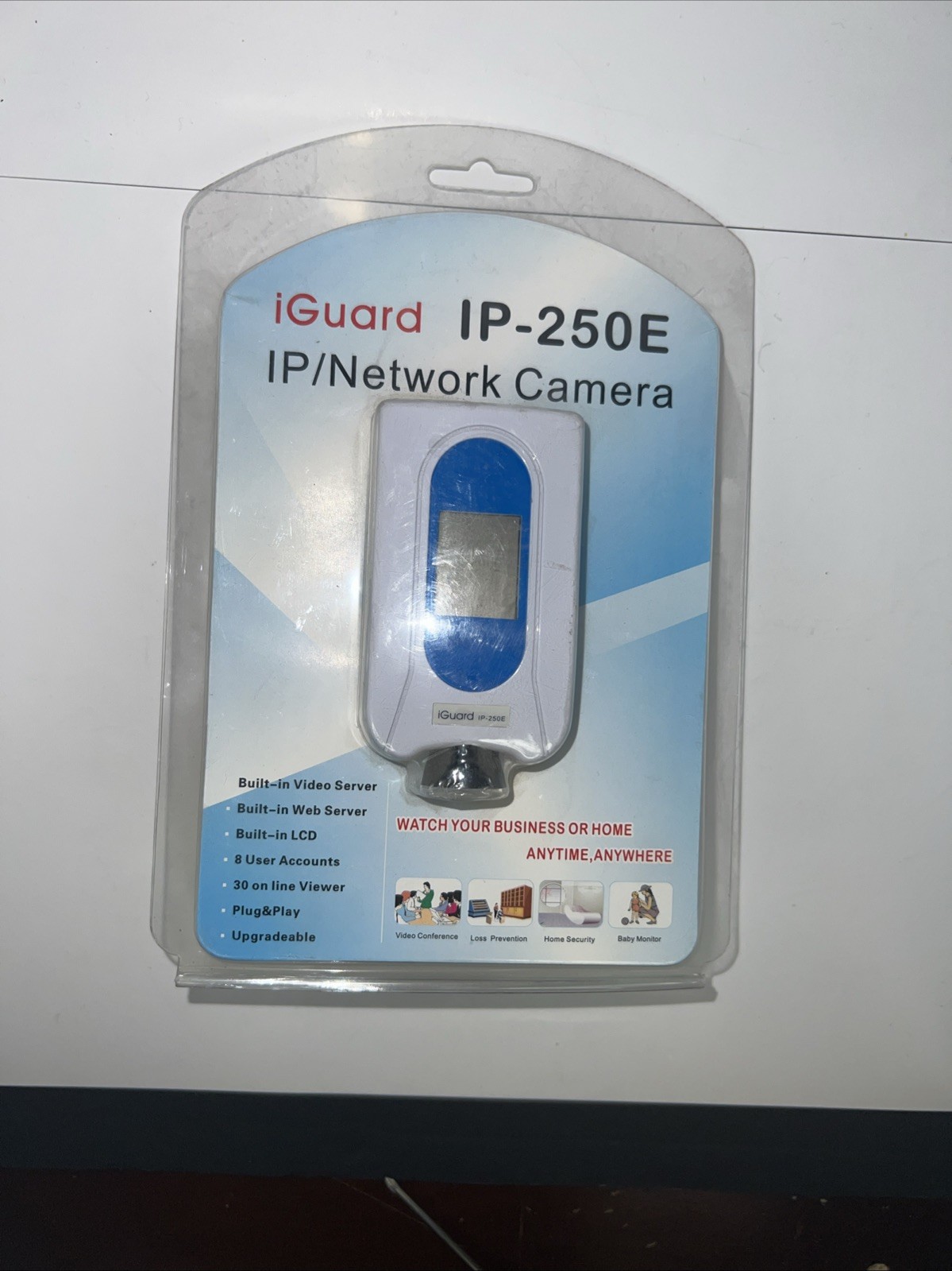 iGuard IP-250E IP/Network Camera | Home Security | Built-in Video Server