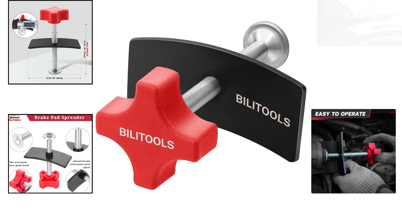 Effortless Car Brake Service: Adjustable Caliper Piston Compressor Tool