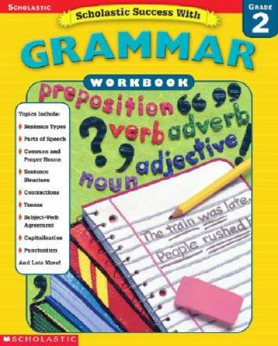 Scholastic Success With: Grammar Workbook: Grade 2 (Scholastic Success wi - GOOD