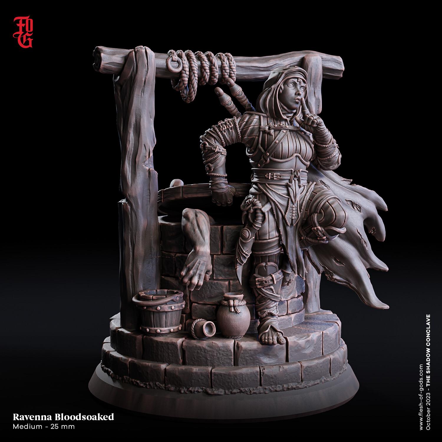 Ravenna Bloodsoaked by Flesh of Gods | D&D | DnD | Print on Demand